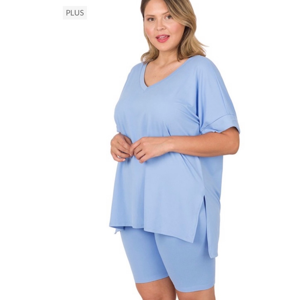 Plus Size Biker Lounge Sets